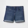 Denim midishorts voor kinderen