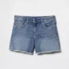 Denim midishorts voor kinderen