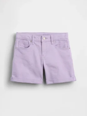 Denim midishorts voor kinderen