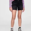 Denim midishorts voor kinderen