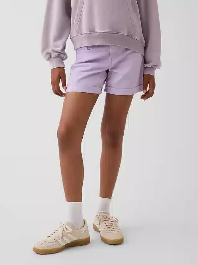 Denim midishorts voor kinderen