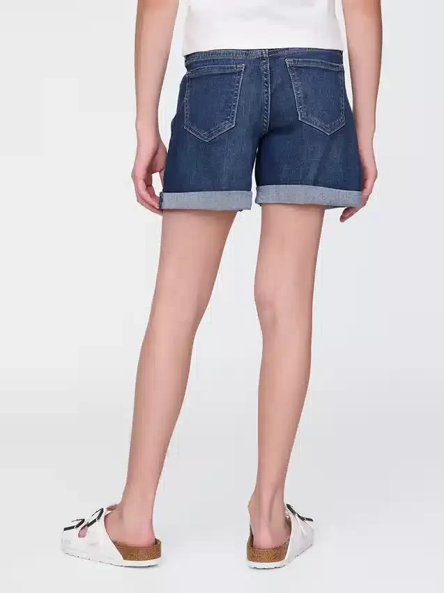 Denim midishorts voor kinderen