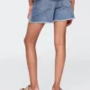 Denim midishorts voor kinderen