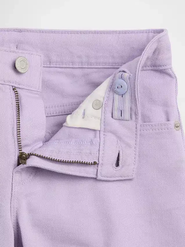 Denim midishorts voor kinderen