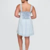 Denim mini-jurk