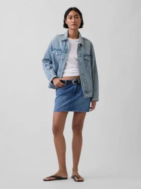 Denim minirok