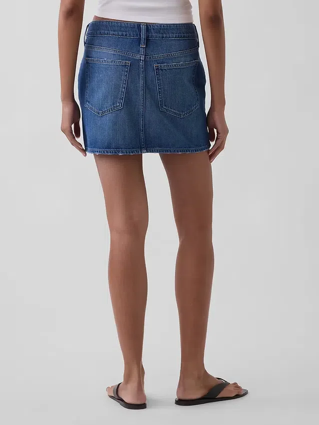 Denim minirok