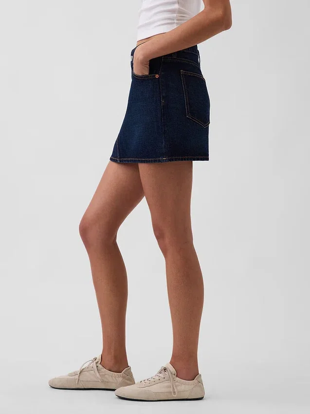 Denim minirok