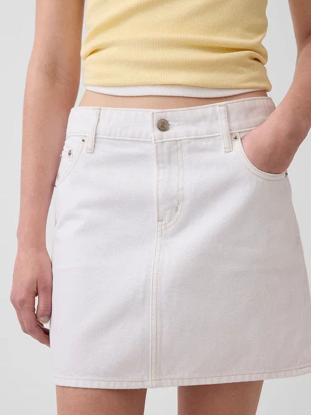 Denim minirok