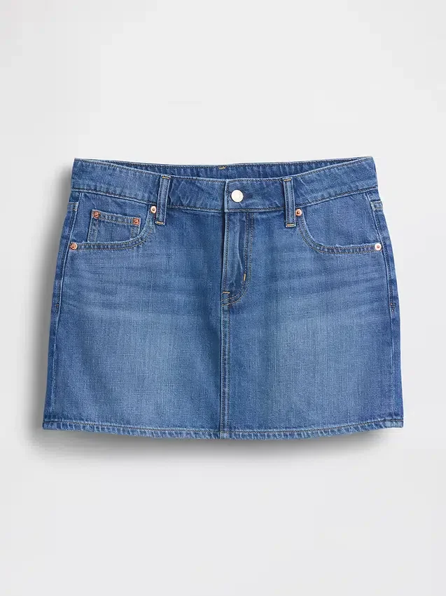 Denim minirok