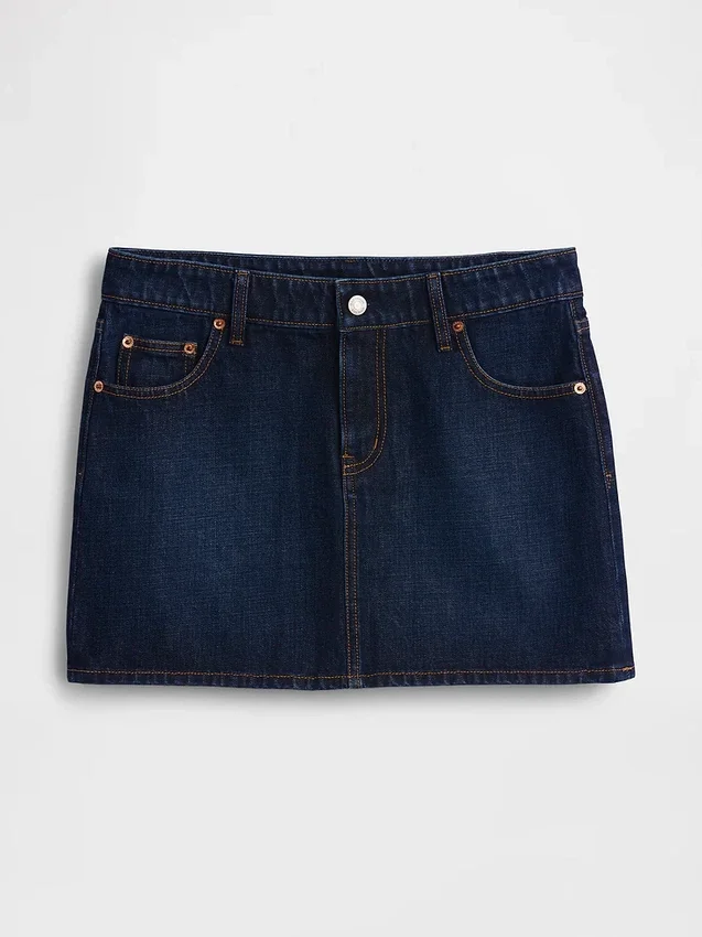 Denim minirok
