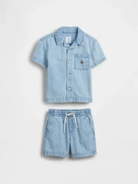 Denim-outfitset voor Baby & Peuter