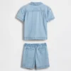Denim-outfitset voor Baby & Peuter