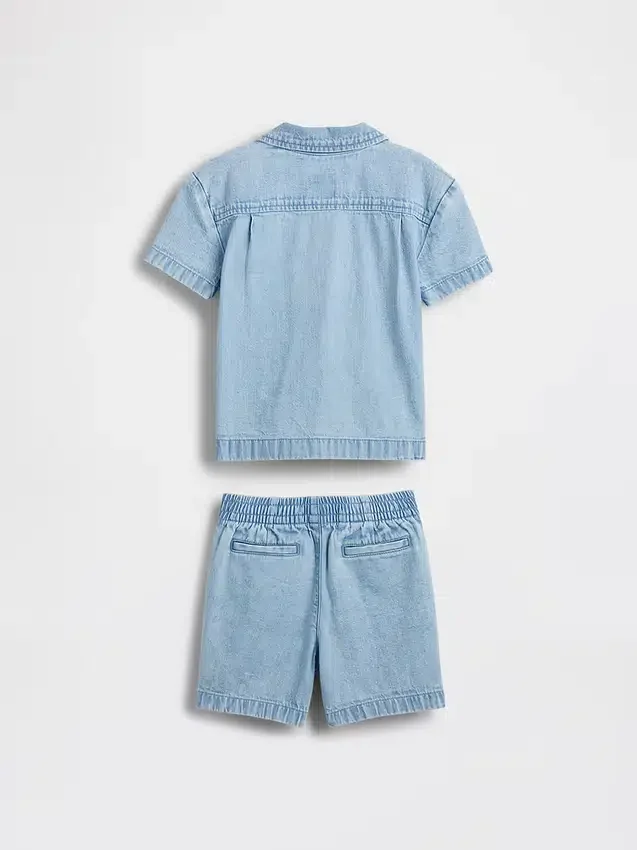 Denim-outfitset voor Baby & Peuter