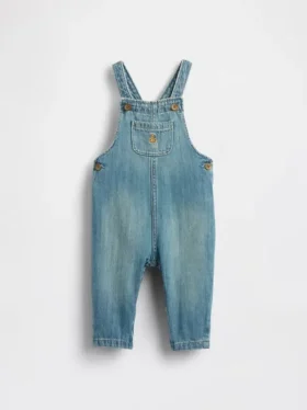 Denim-overall voor baby’s