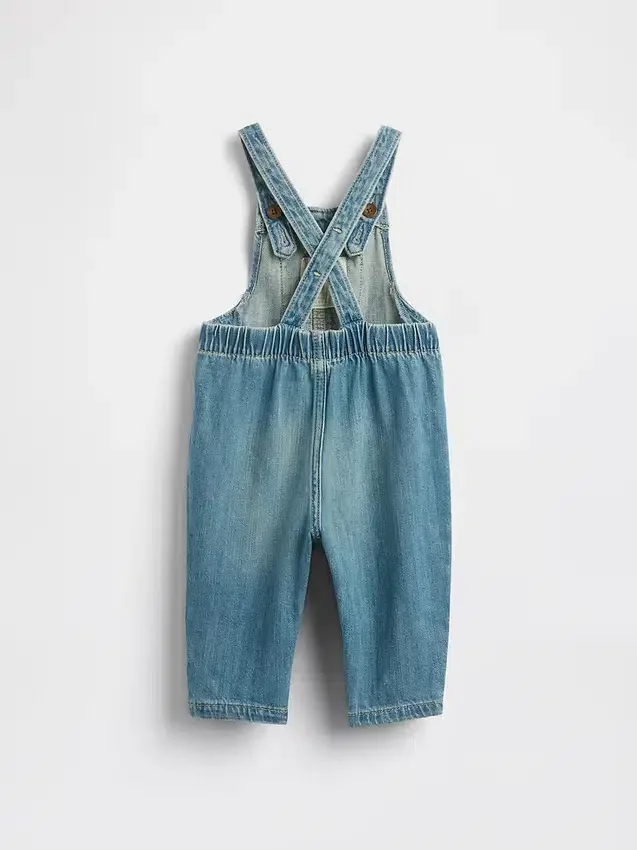 Denim-overall voor baby’s