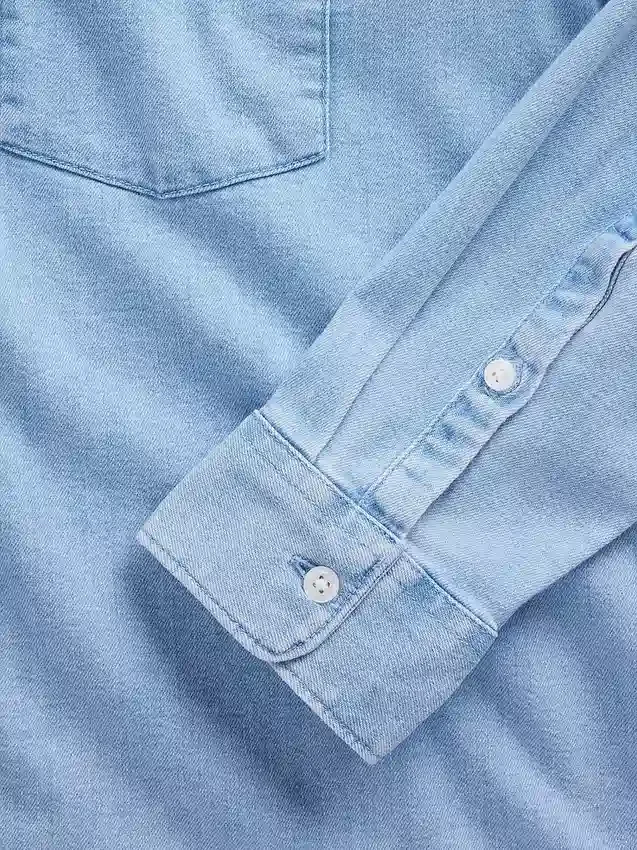 Denim overhemd