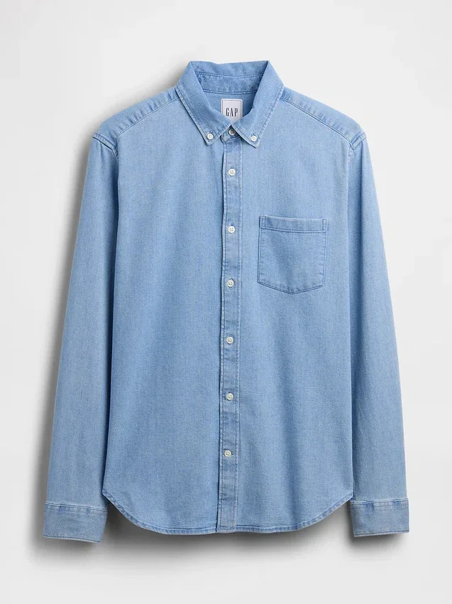 Denim overhemd