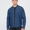 Denim overhemd met zakken
