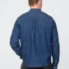 Denim overhemd met zakken