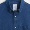 Denim overhemd met zakken