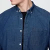 Denim overhemd met zakken