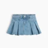 Denim plooijurkje voor Baby & Peuter