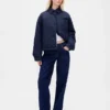 Denim pufferjack