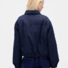 Denim pufferjack