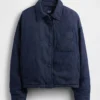 Denim pufferjack