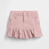 Denim rok met ruches voor kinderen