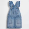 Denim rokje met ruches voor Baby & Peuter