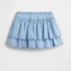 Denim rokje met ruches voor Baby & Peuter