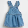Denim rokje met zakjes in de vorm van een beertje voor Baby & Peuter