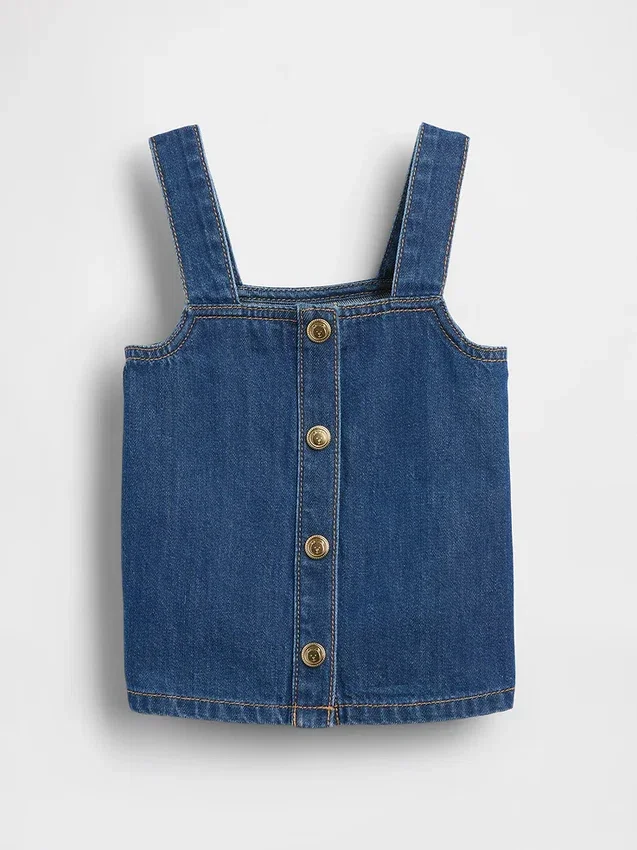 Denim shell tanktop voor Baby & Peuter