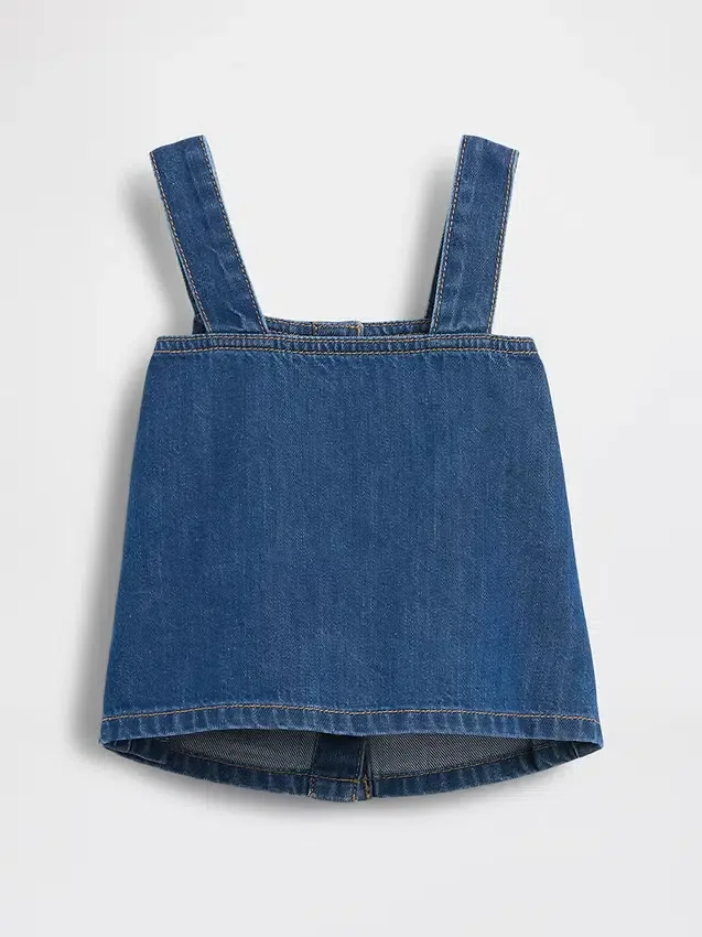 Denim shell tanktop voor Baby & Peuter