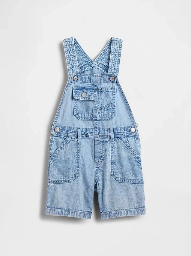 Denim-shortalls voor Baby & Peuter