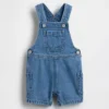 Denim-shortalls voor baby’s