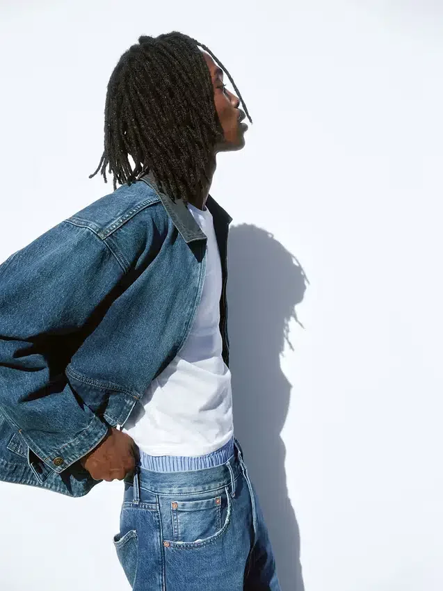 Denim werkjas