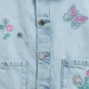 Denim werkjasje met borduursels voor Baby & Peuter