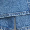 Denim wikkelrokje voor kinderen