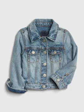 Denimjasje met iconen voor Baby & Peuter
