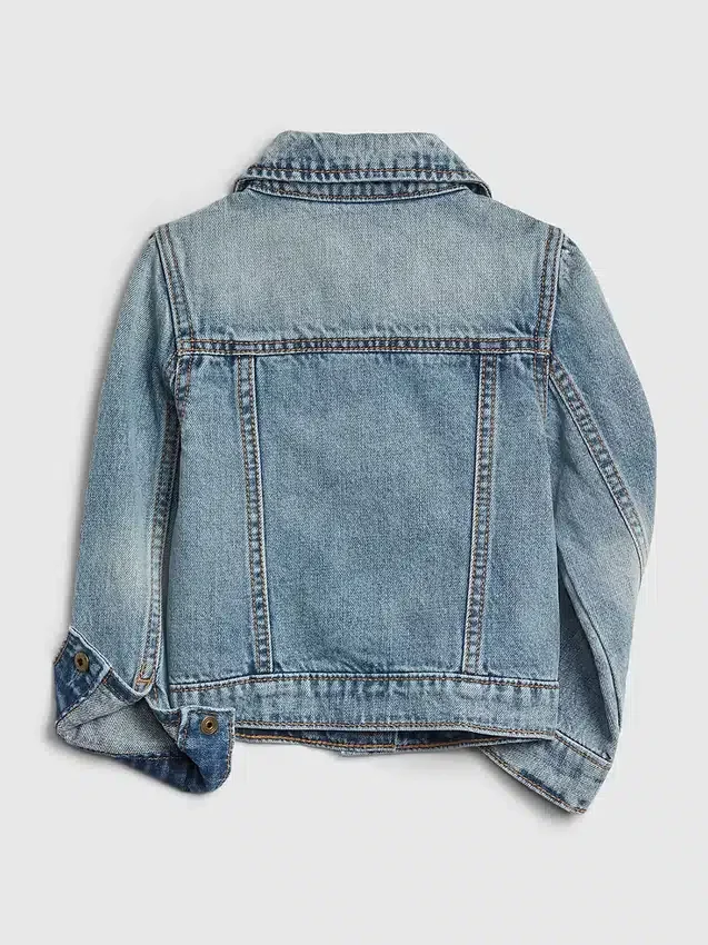 Denimjasje met iconen voor Baby & Peuter