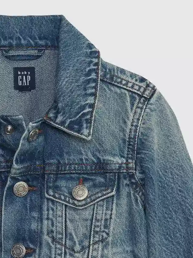 Denimjasje met iconen voor Baby & Peuter