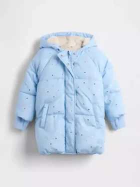 Dikke gewatteerde jas voor Baby & Peuter