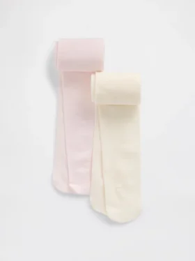 Doorschijnende kindertights (2-pack)