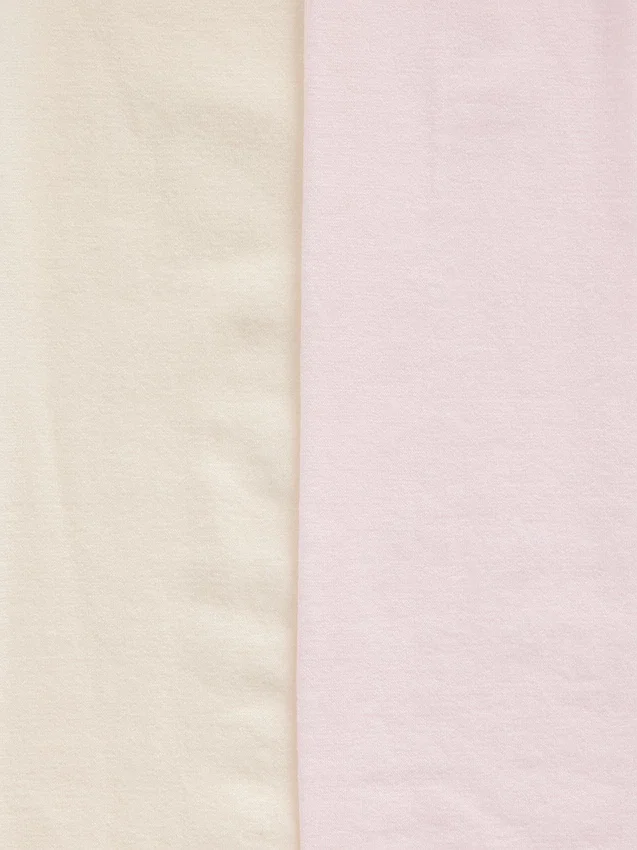 Doorschijnende kindertights (2-pack)