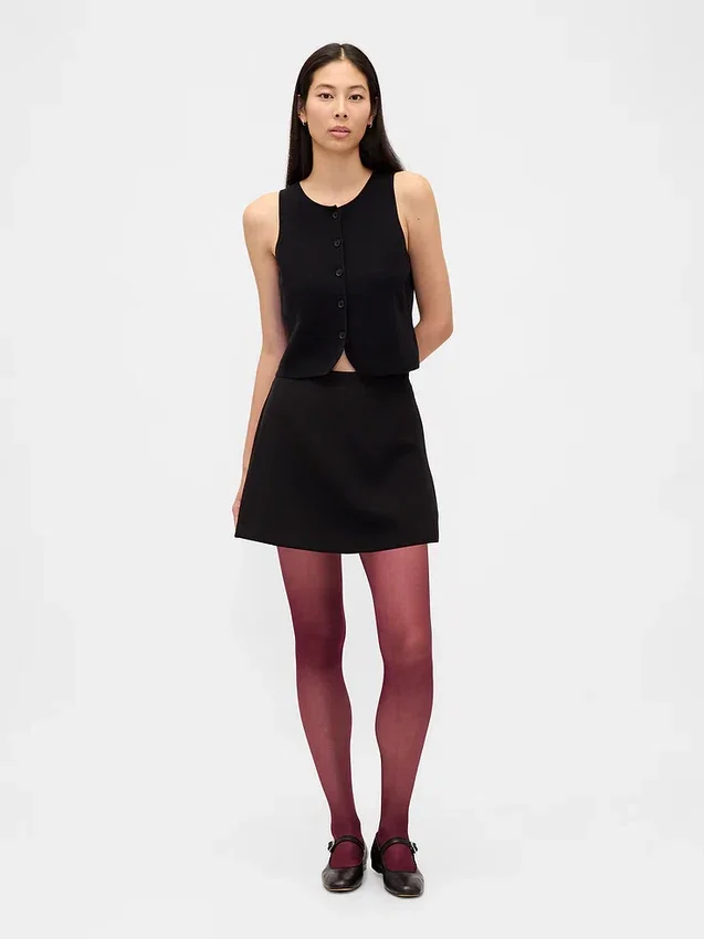 Doorschijnende panty