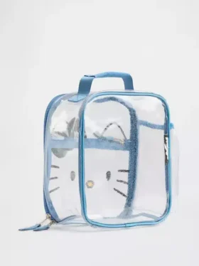 Doorzichtige Hello Kitty-lunchtas voor kinderen