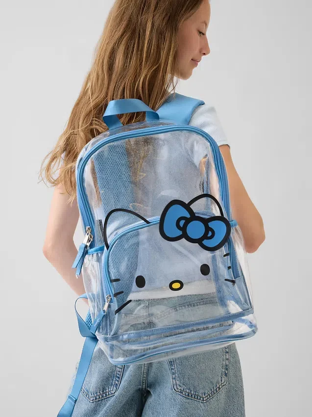 Doorzichtige Hello Kitty-rugzak voor kinderen